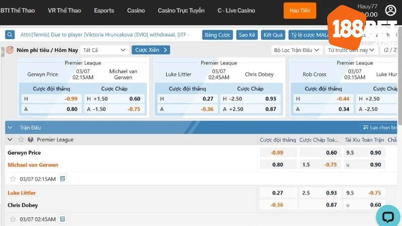 Kèo Đồng Banh: Cách Đọc Kèo và Hướng Dẫn Cược Tại 188Bet 3 Các yếu tố cần phân tích kỹ lưỡng trước khi tham gia kèo đồng banh
