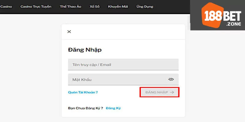 Hướng dẫn cách thức đăng nhập 188BET không bị khóa đơn giản 2 Lưu ý để đăng nhập 188BET không bị khóa