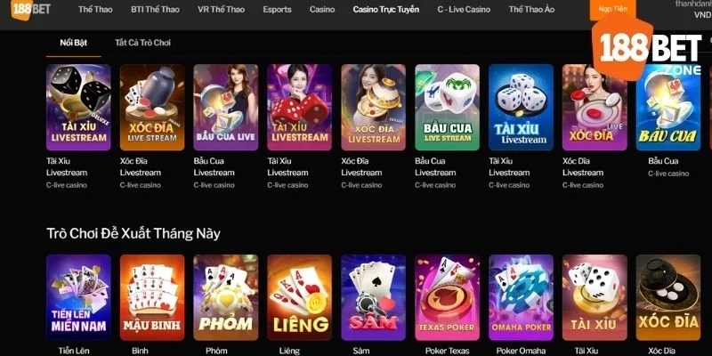 Những lưu ý quan trọng khi tham gia chơi tại live casino 188Bet